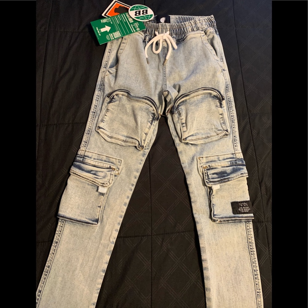 Men’s BoohooMan Jeans (Limited Edition) Burna Boy